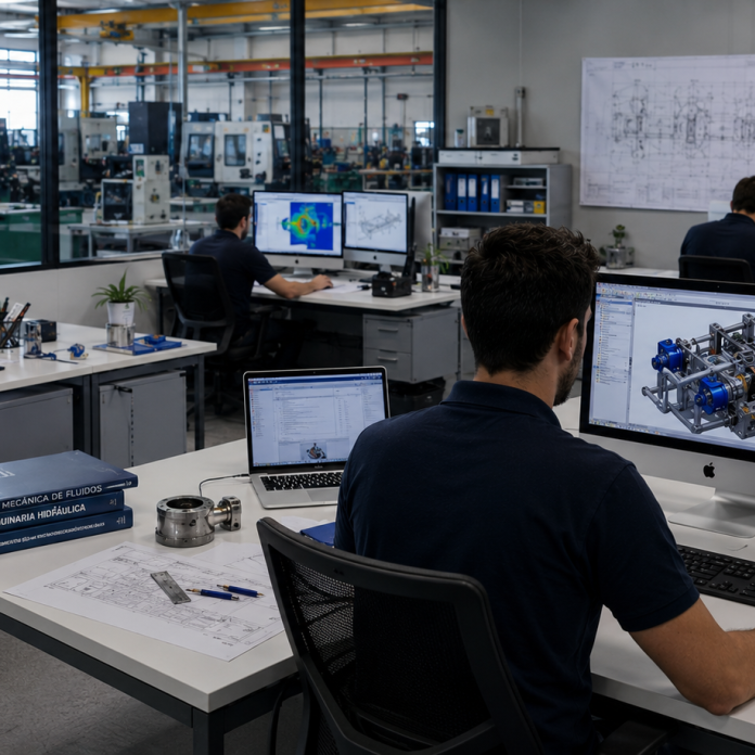 VKS Ingeniería Hidráulica · Ingeniería Hidráulica / Mecánica Industrial y Cálculo de Sistemas Mecánicos en Madrid